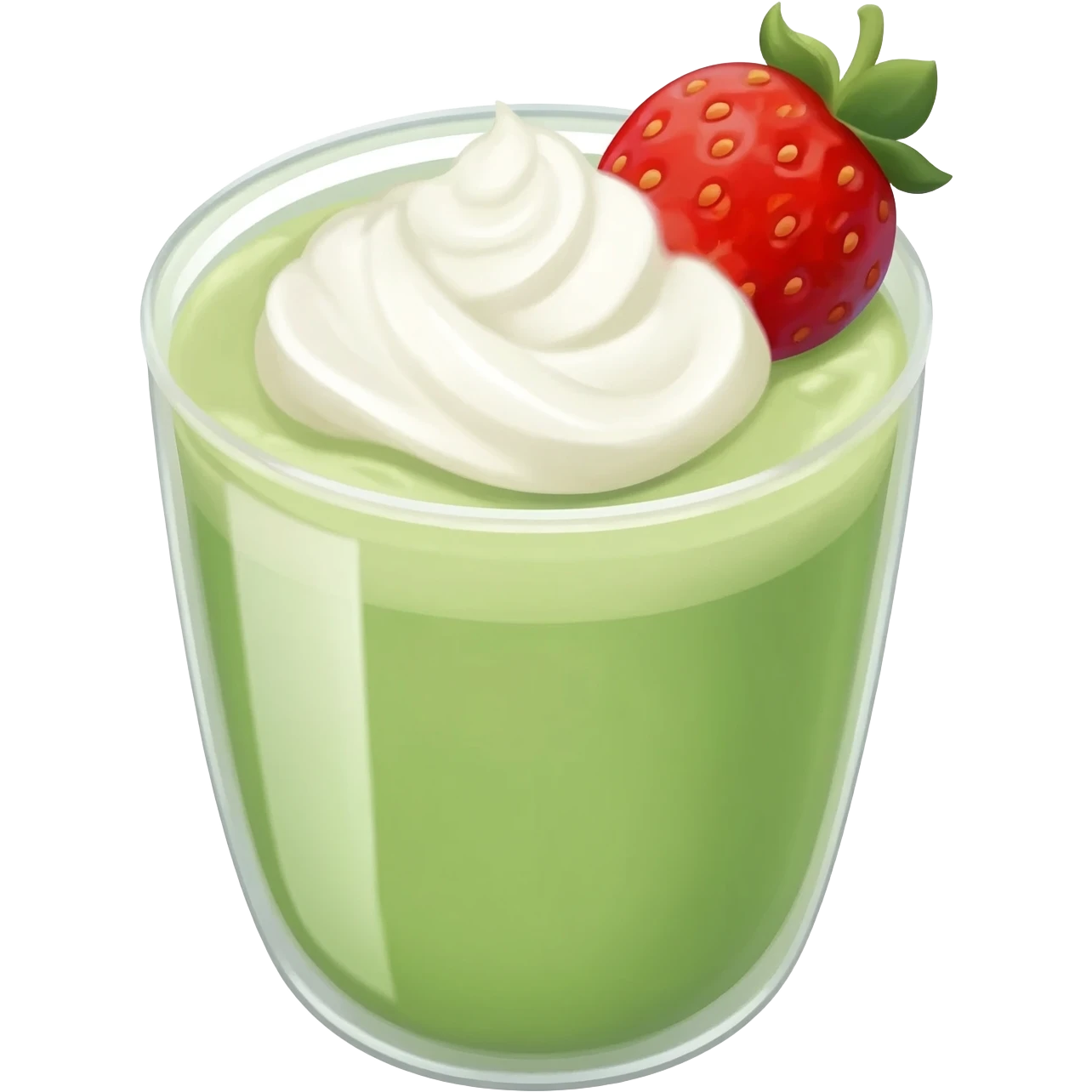 Strawberry Matcha emoji