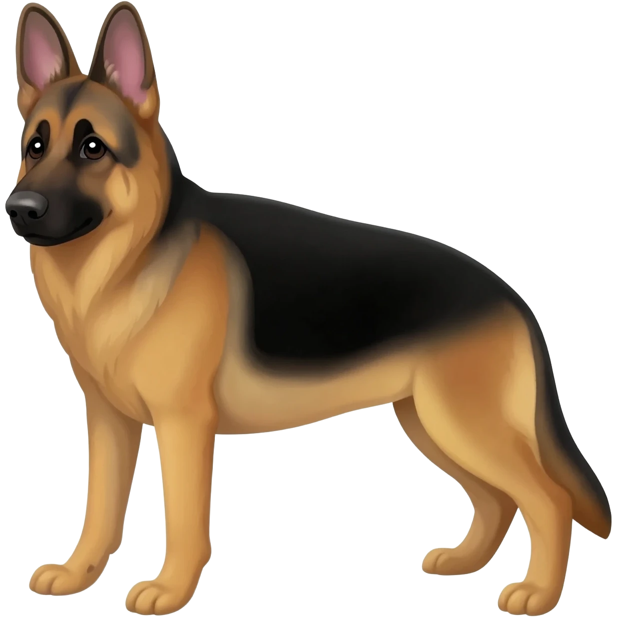 pastor alemão emoji