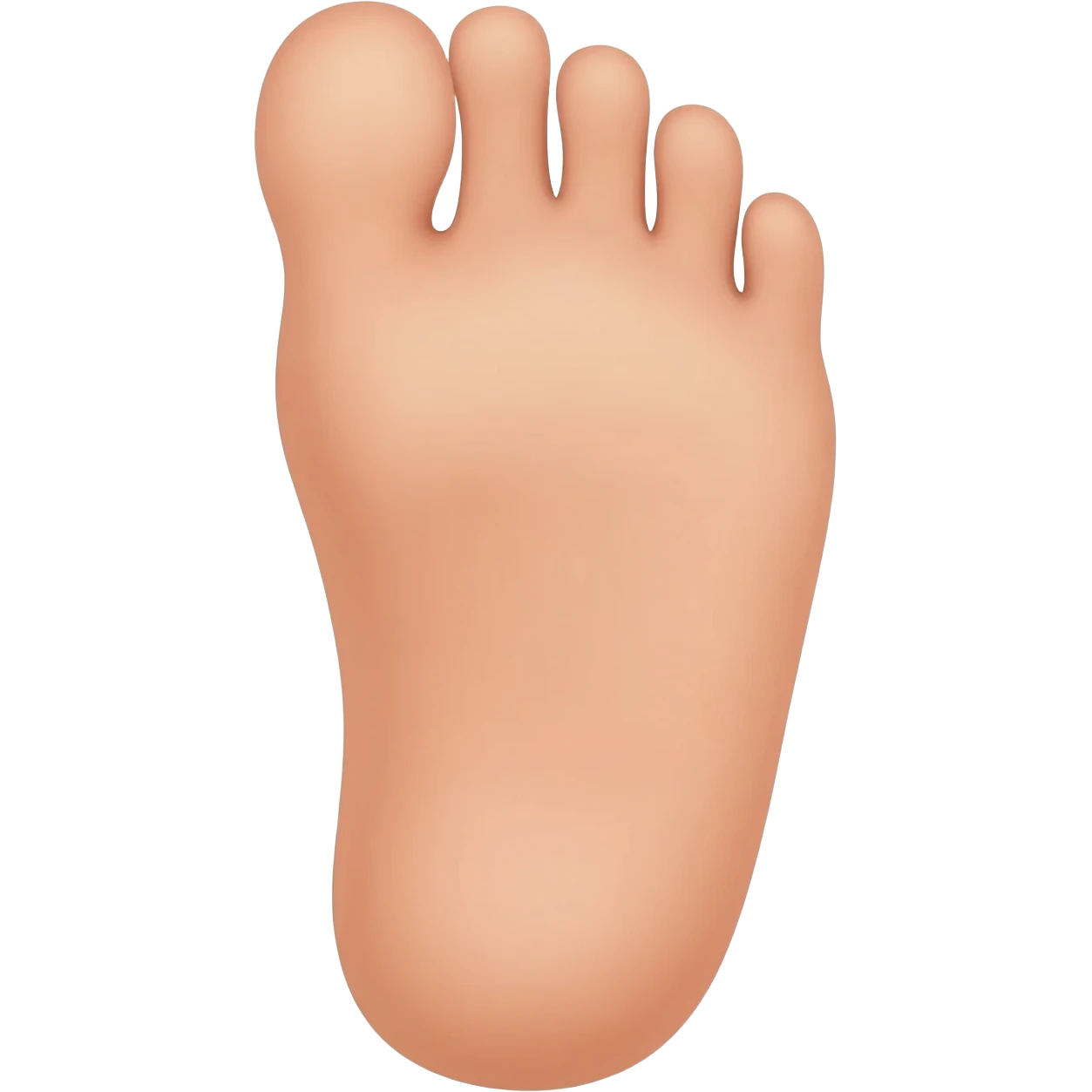 Ilustración educativa de los pies humanos, estilo dibujo simple para niños, colores suaves, fondo blanco, estilo cartoon educativo, mostrando los pies completos con dedos, diseño claro y amigable para un libro de ciencias infantil.” emoji