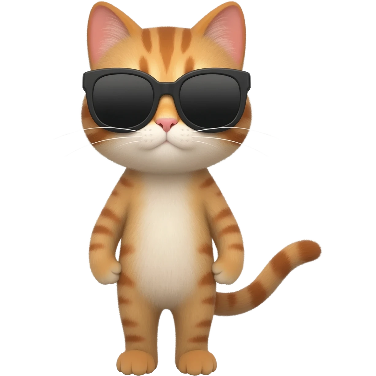 Cat wearing sunglasses emoji