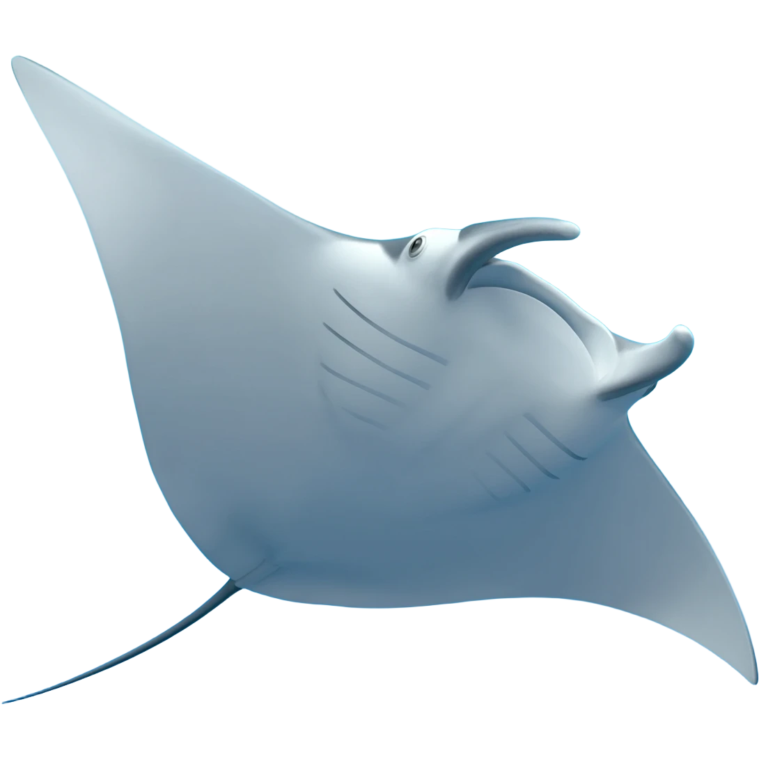 Manta ray emoji