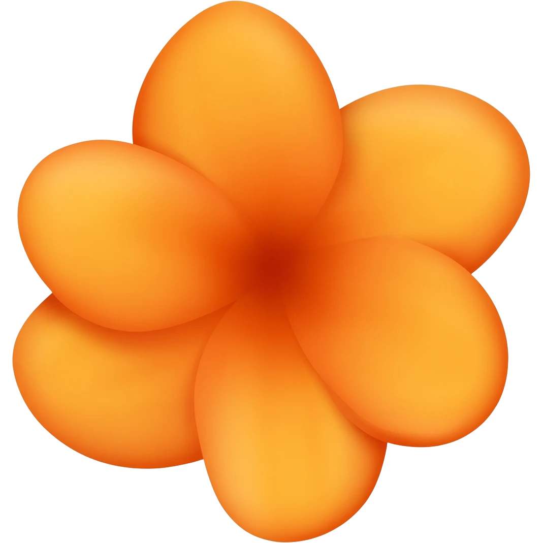 orange blossom emoji