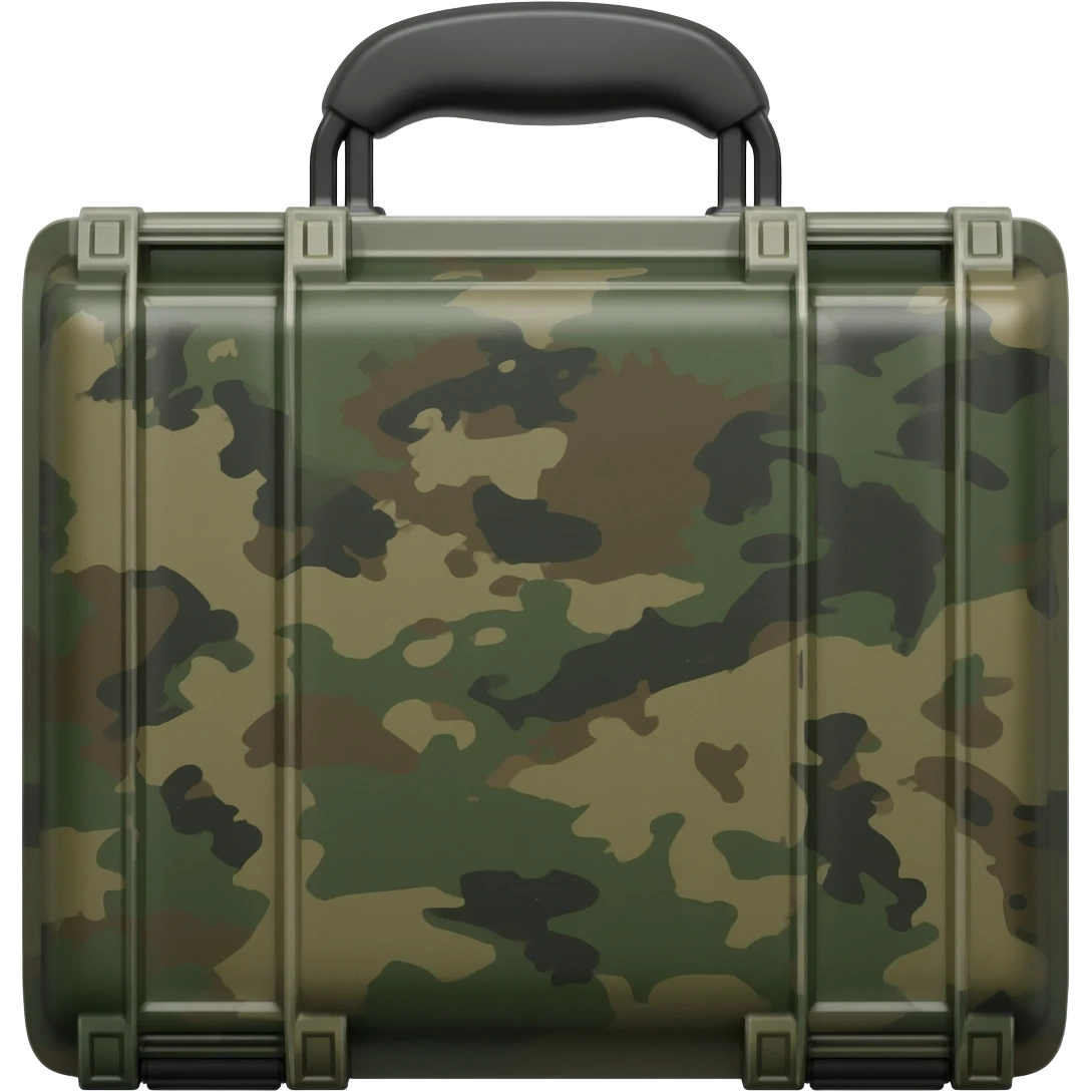 make a ruby military case emoji