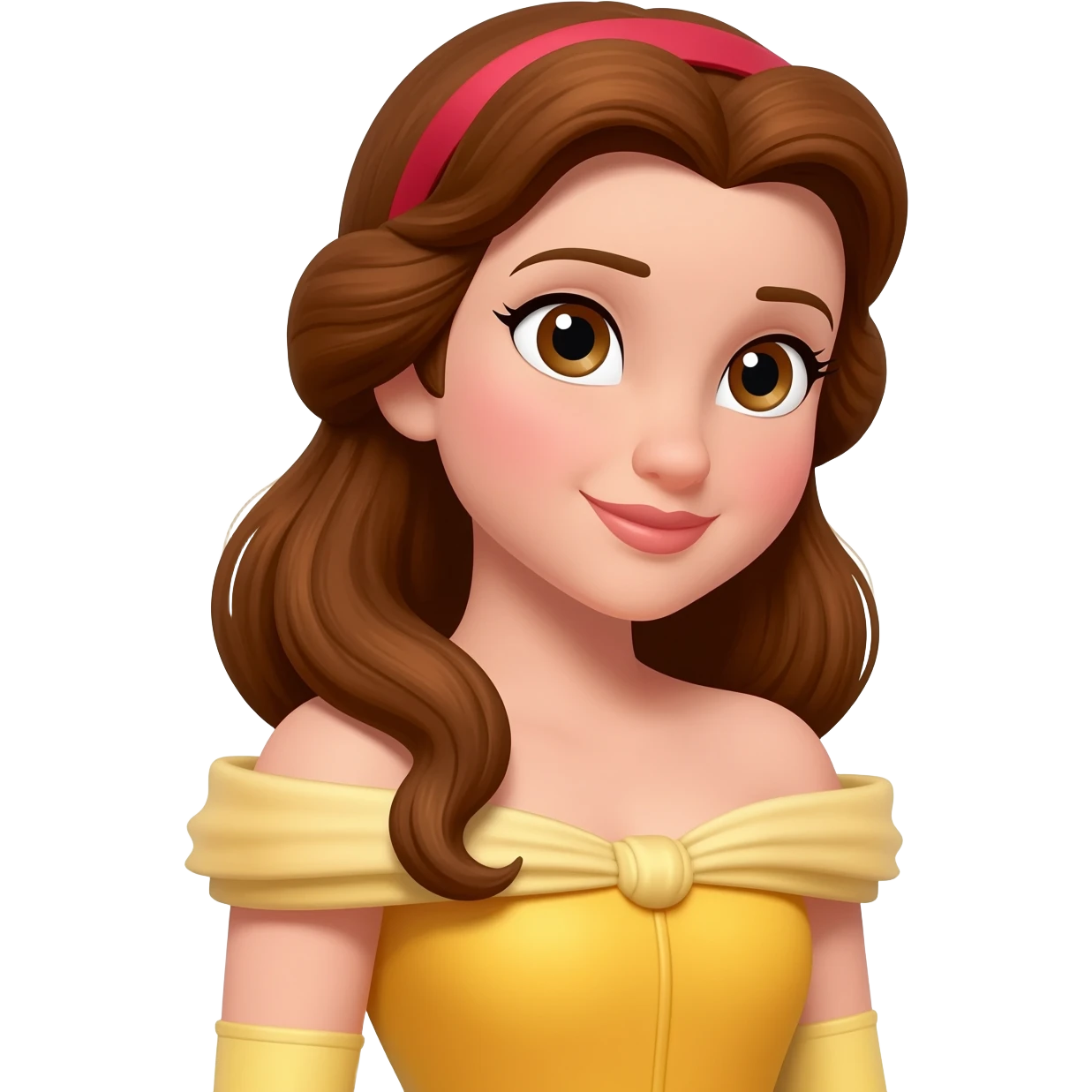 La bella disney emoji