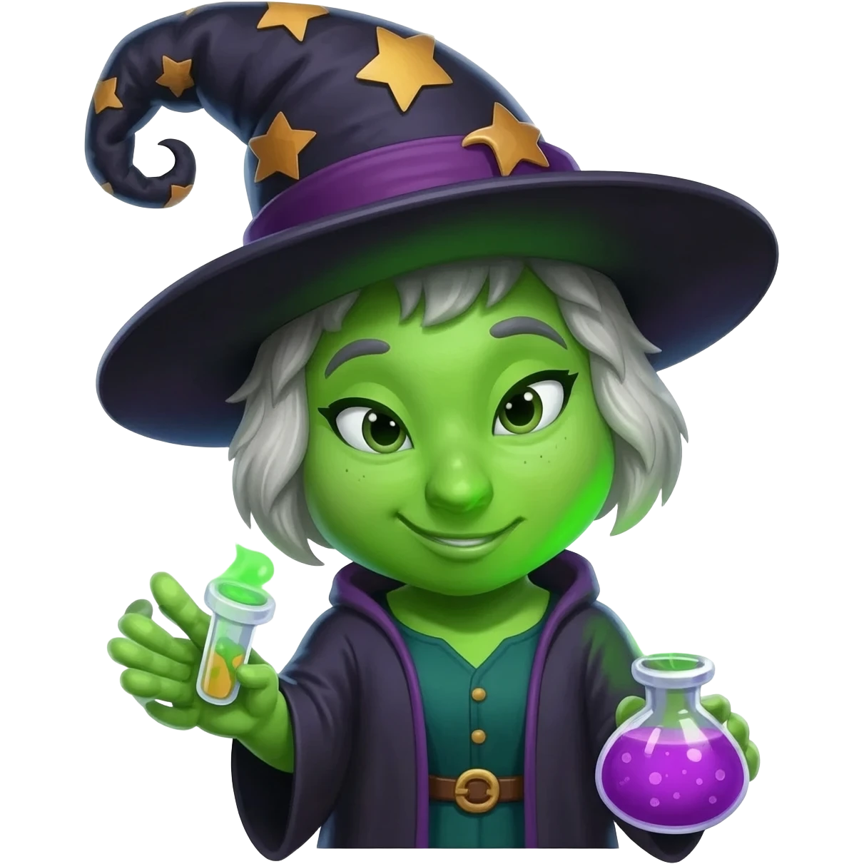 green witch cooking potion emoji