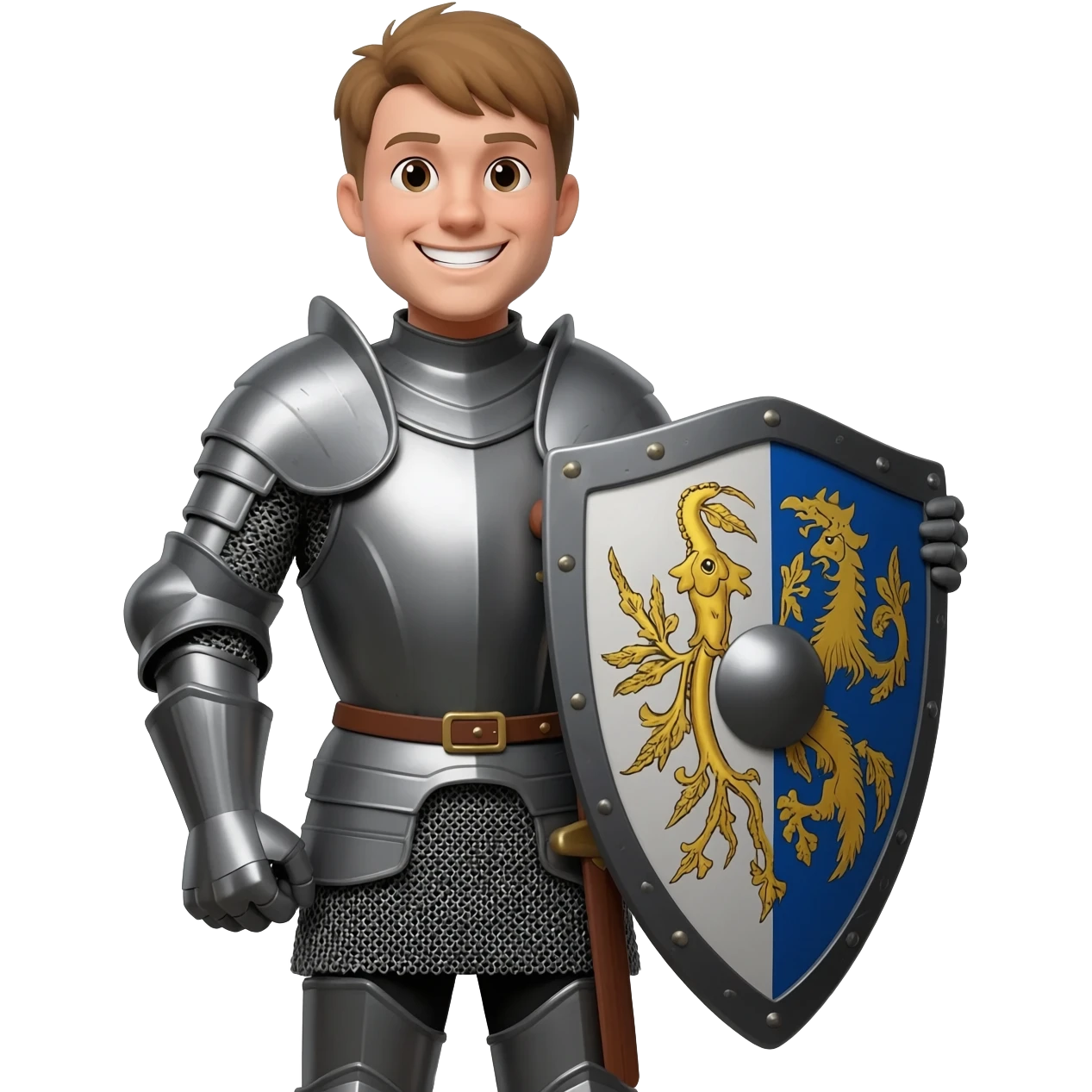 happy knight medieval emoji