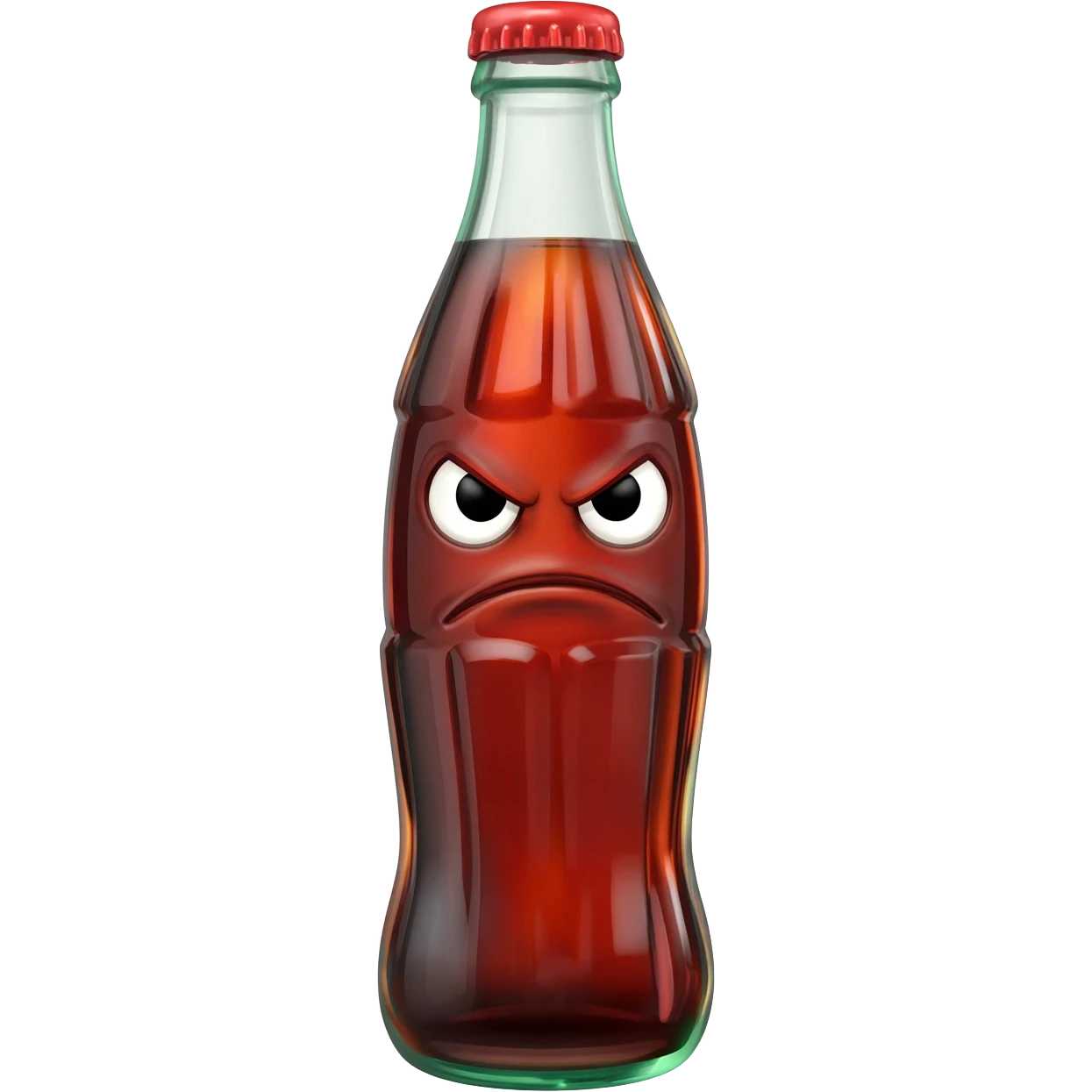 grumpy Coca-cola emoji emoji