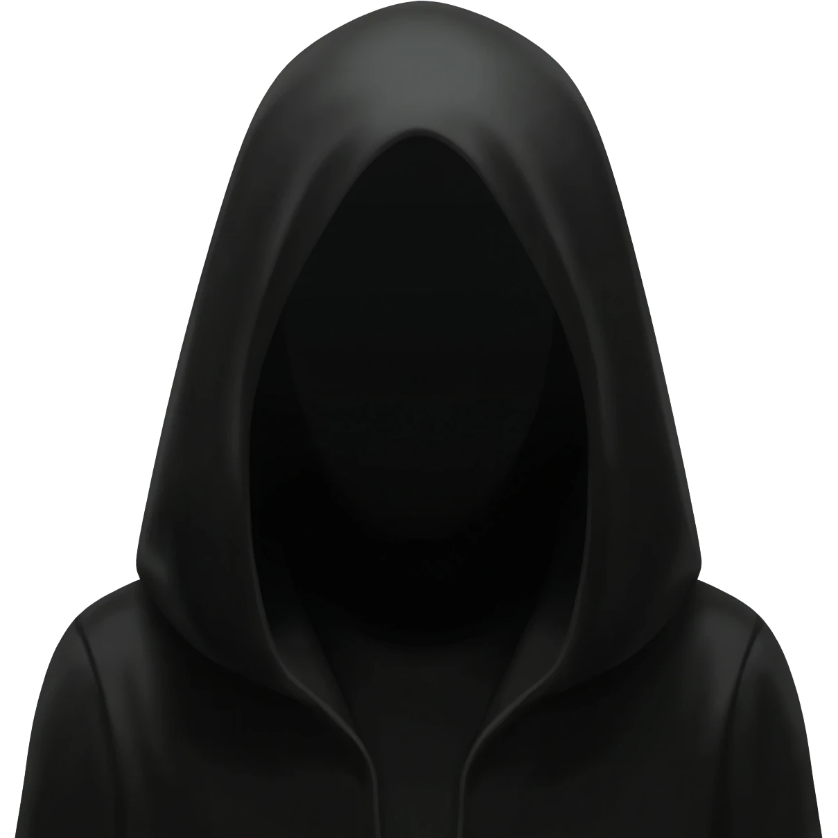 cloaked shadow figure emoji