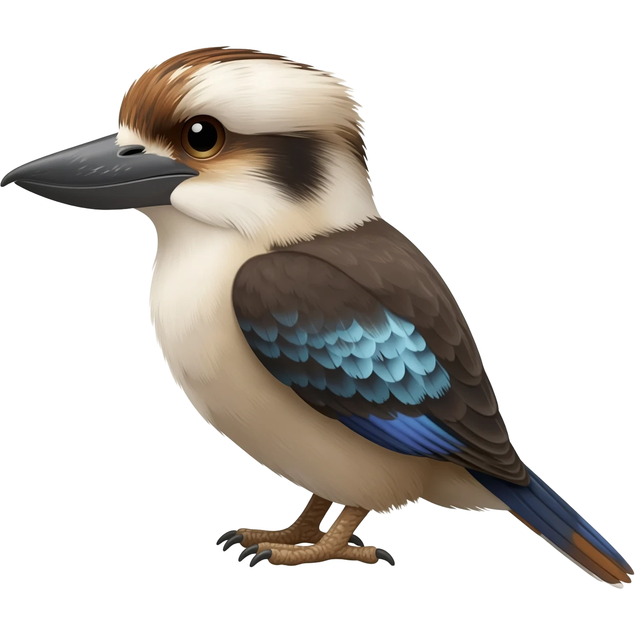 A laughing Kookaburra emoji