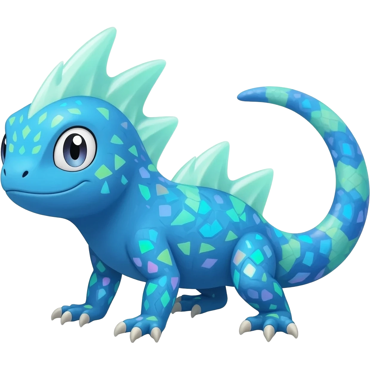 blue lizard fakemon emoji