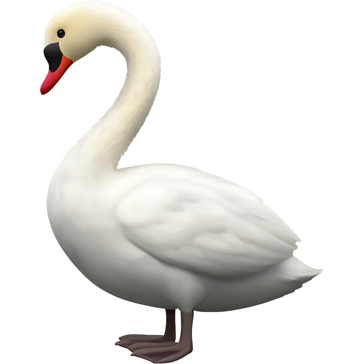 Like there is already one emoji of the swan, so now tilt the same swan into its opposite direction emoji