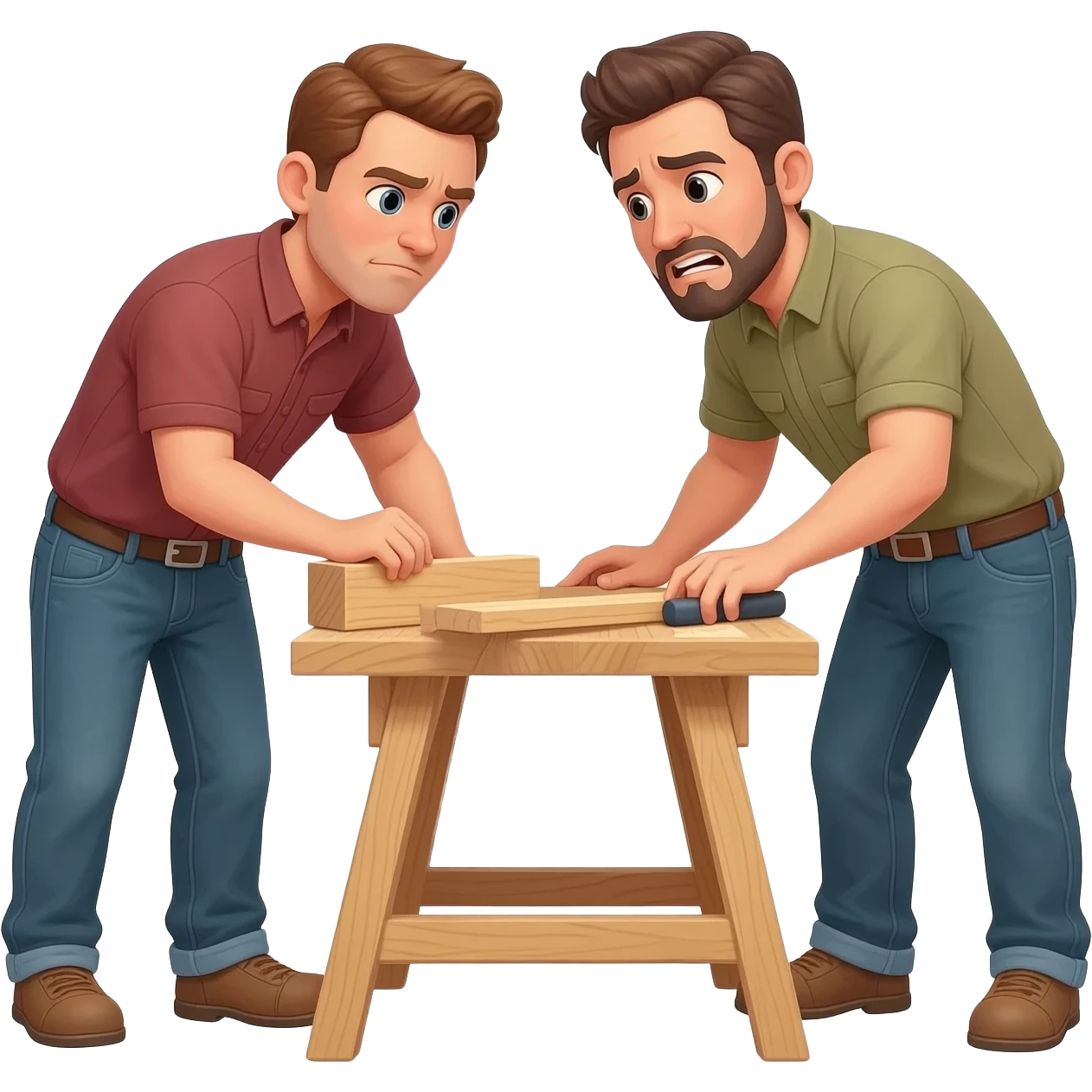 Men’s friendships are based upon doing tasks together and competing emoji
