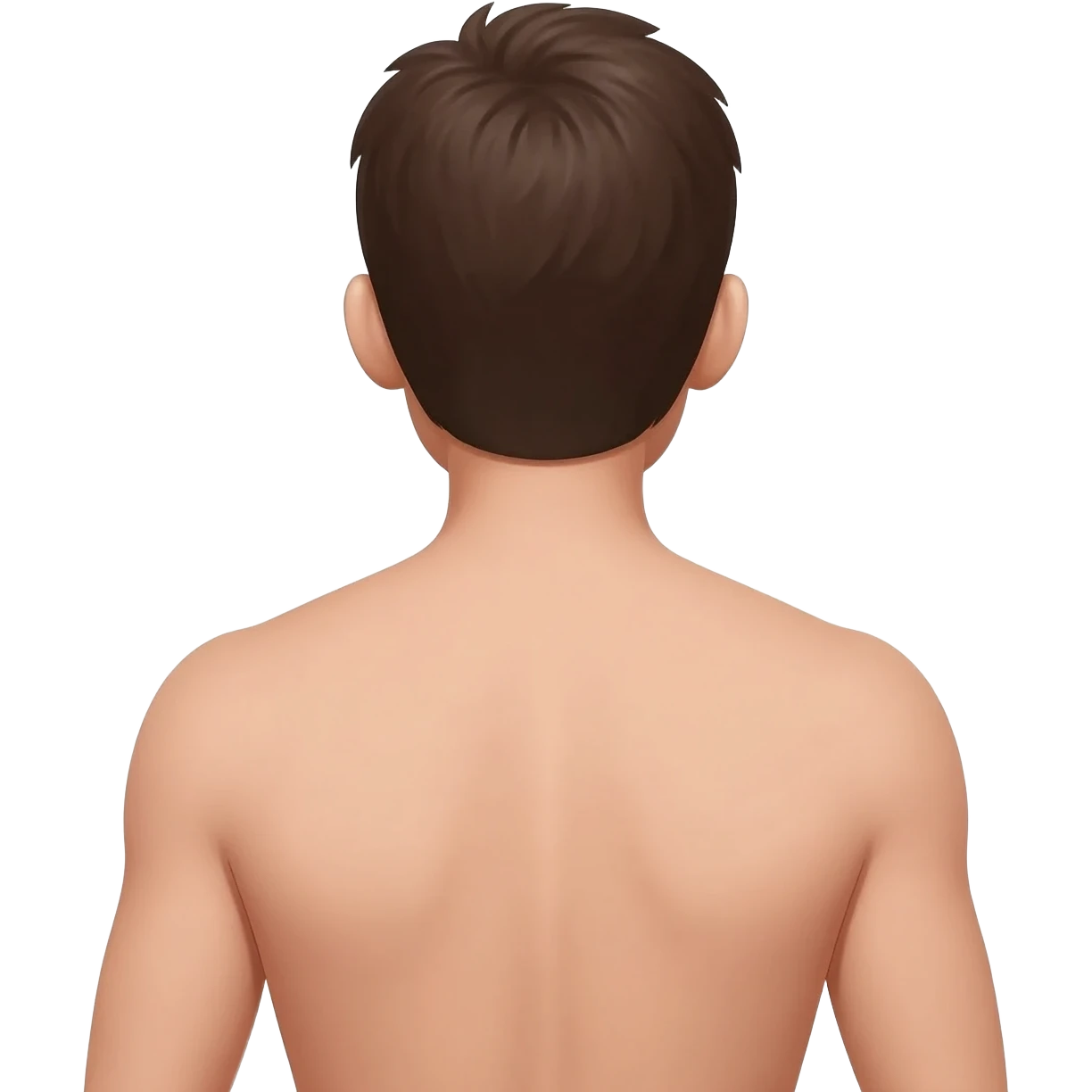 A guy showing his ass emoji