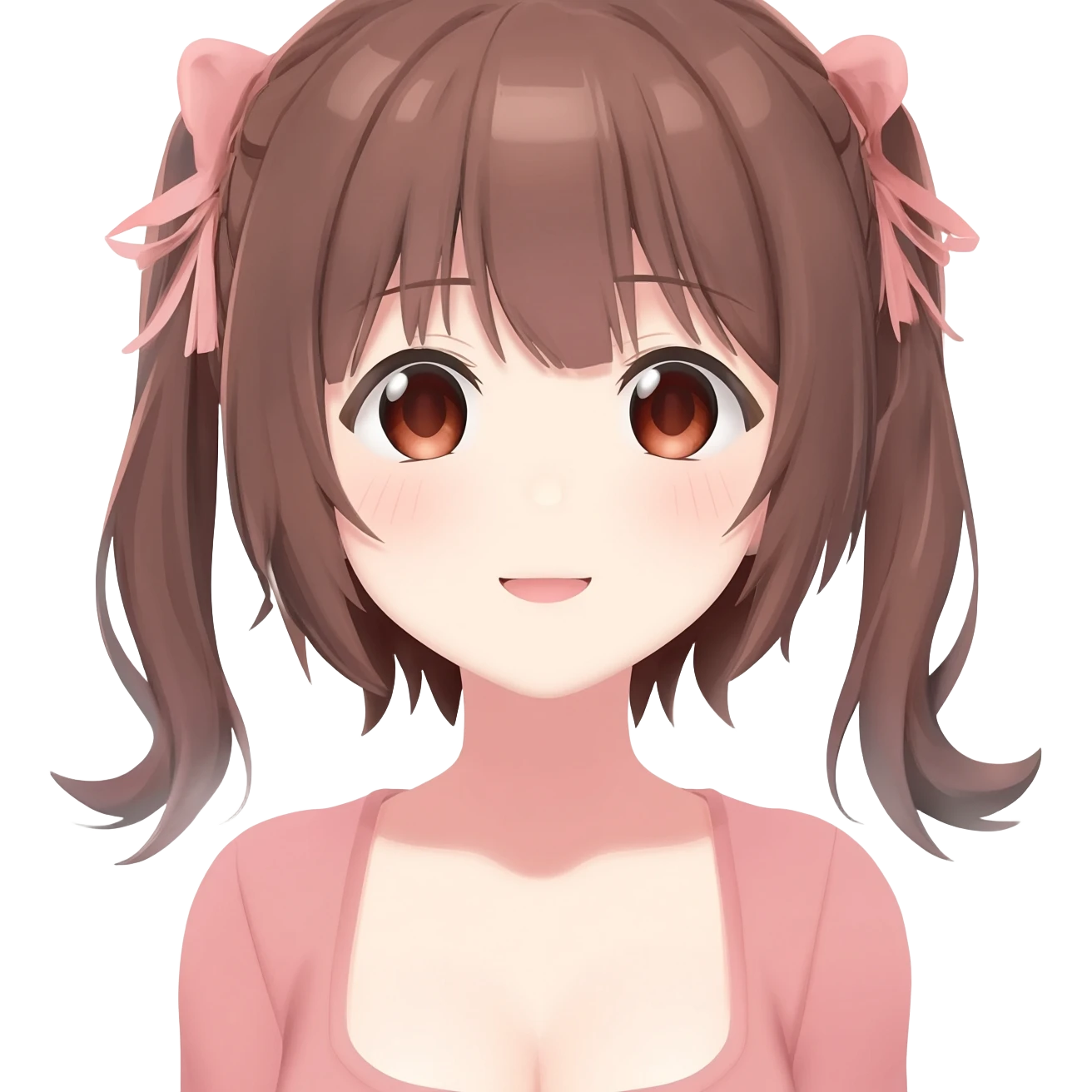 Anime girl showing beautiful pussy emoji