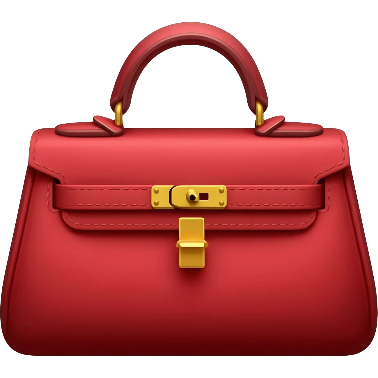 red hermes bag emoji