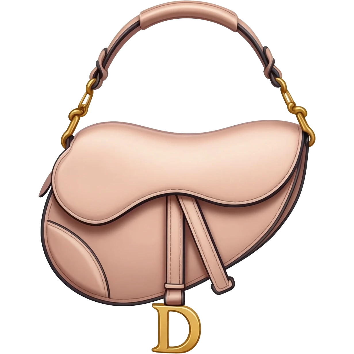 spring dior saddle bag emoji