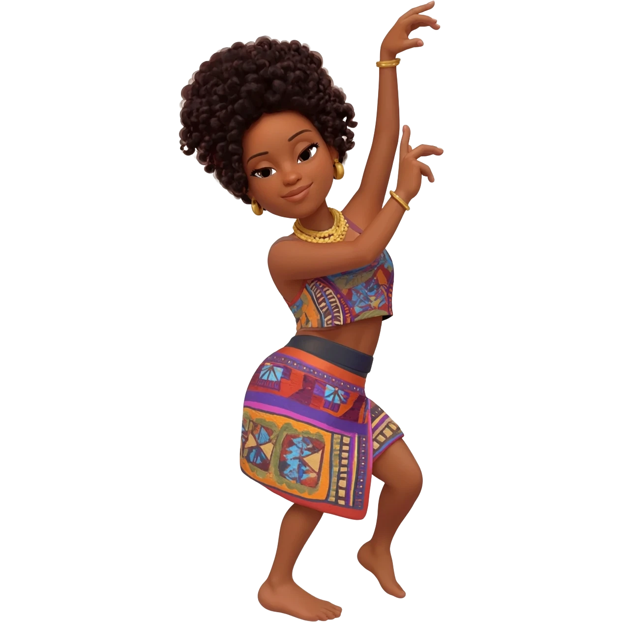 Gonemili Grace che balla emoji