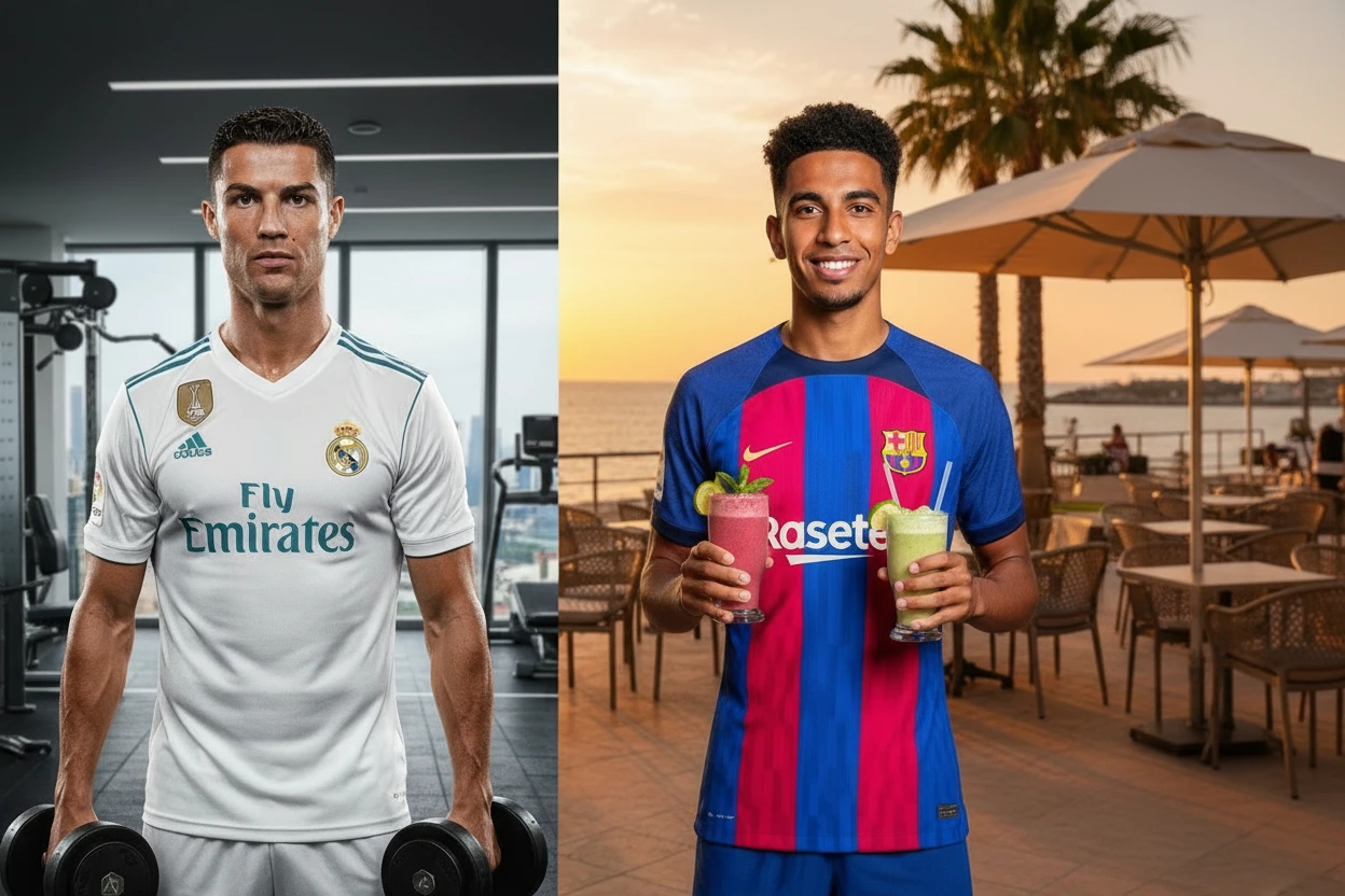 У игрока справа сделай лицо и футболку как на втором фото

 emoji