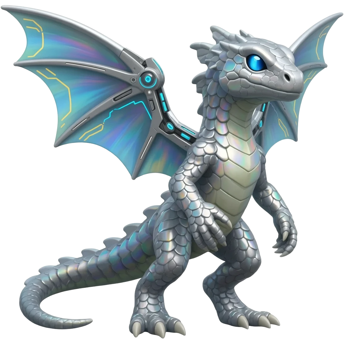  Cool Edgy Godly Futuristic Digimon-Fakemon-Genesect-Reptile full body emoji