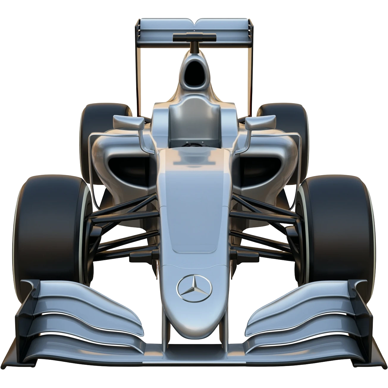 Mercedes formula one car emoji