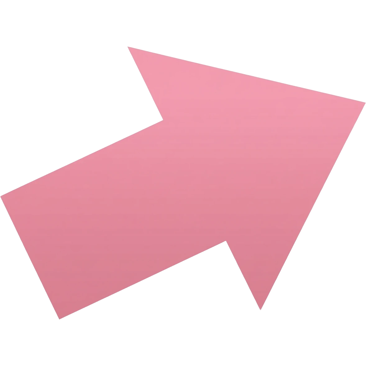 Light pink right arrow emoji