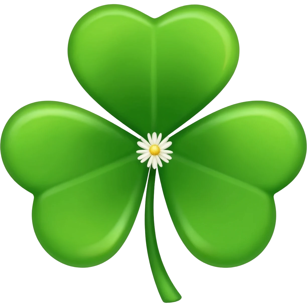 trébol de 5 hojas emoji