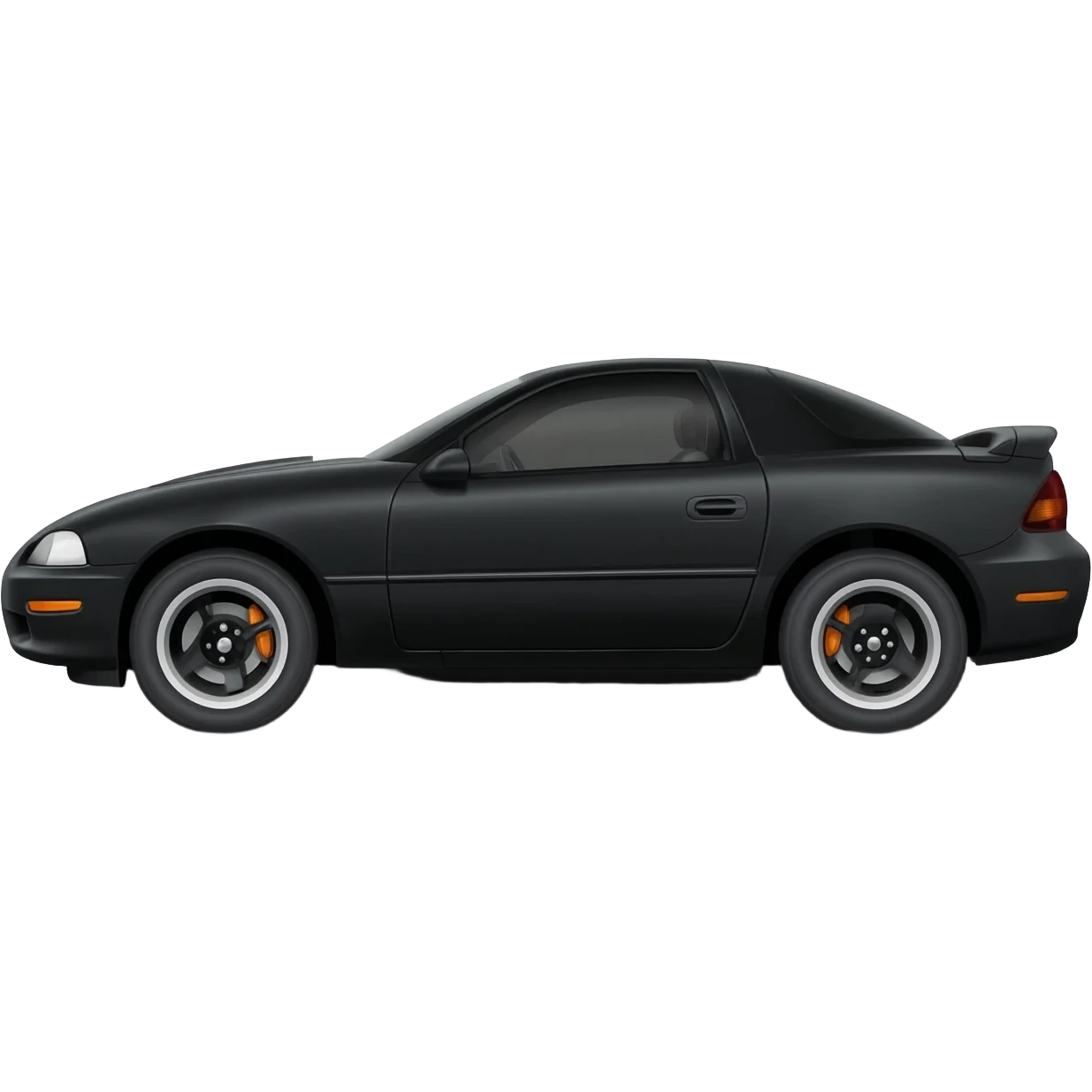 Third Generation 1993-2002 Chevrolet Camaro Black emoji
