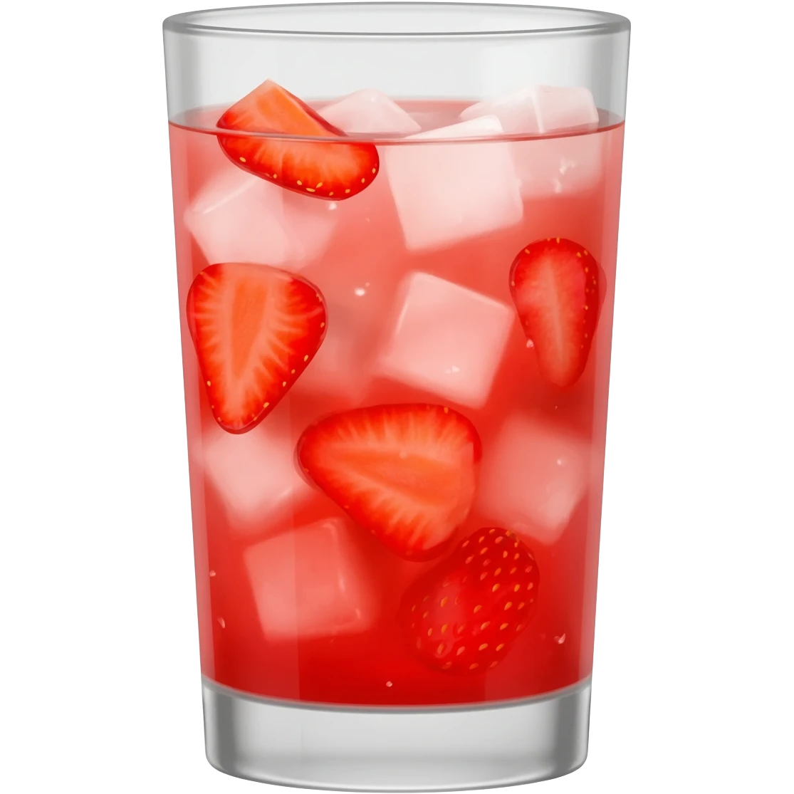 agua fresca strawberry emoji