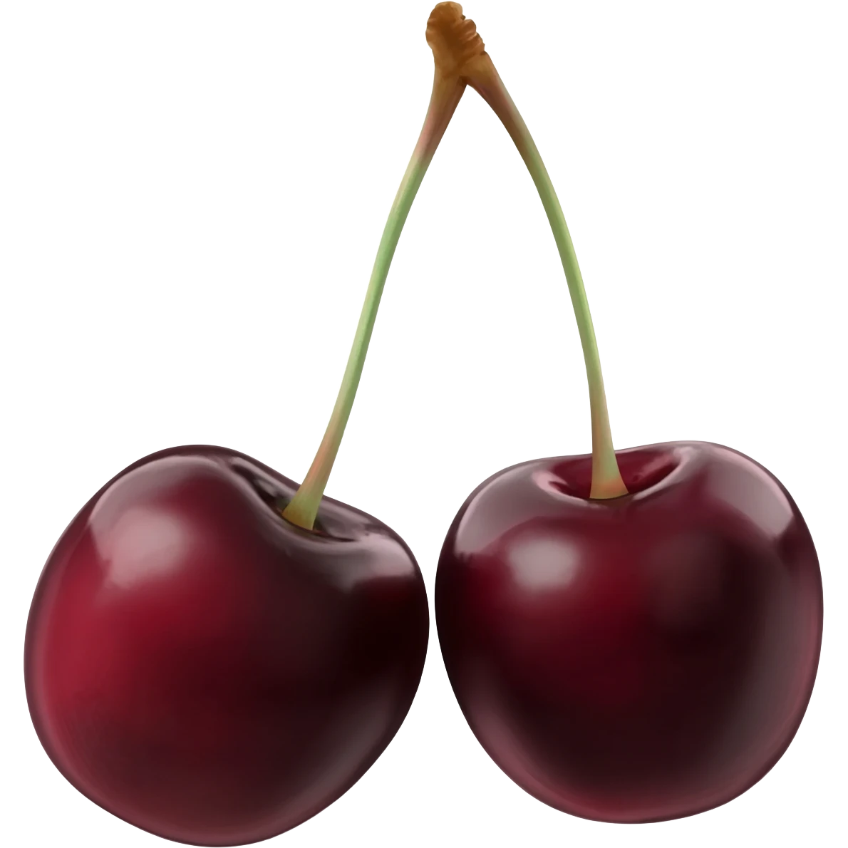 i want dark cherries with black emoji