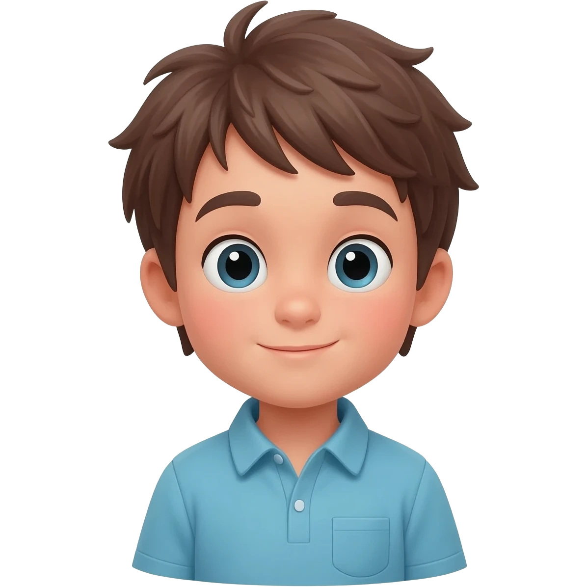 has niño imaginando algo emoji