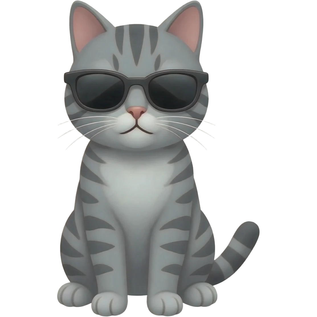 Cat wearing sunglasses emoji