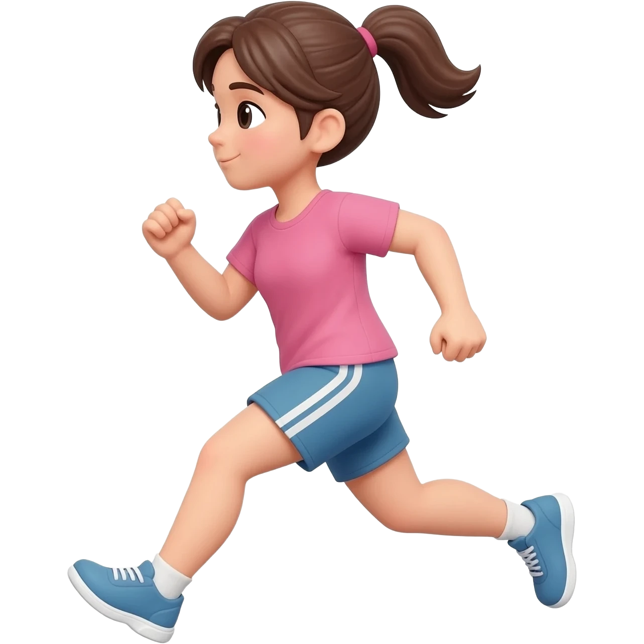 Girl running emoji