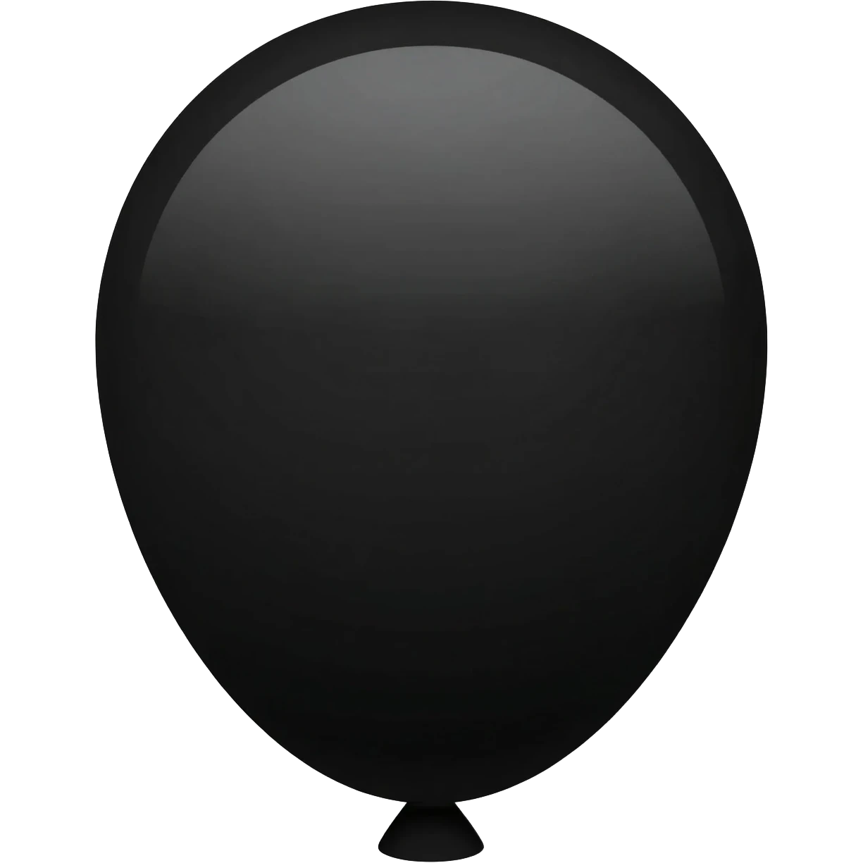 Black balloon emoji
