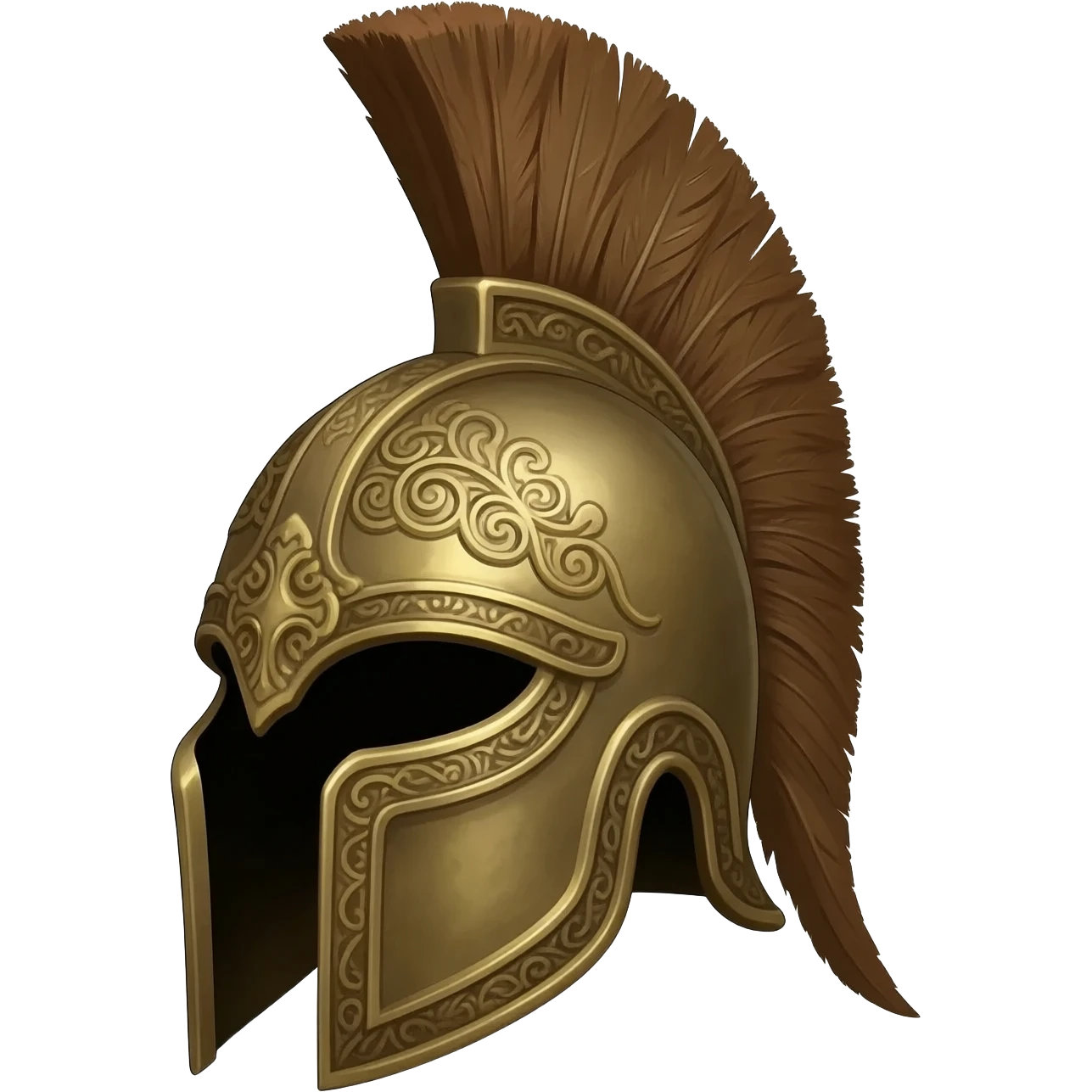 Warrior helmet emoji