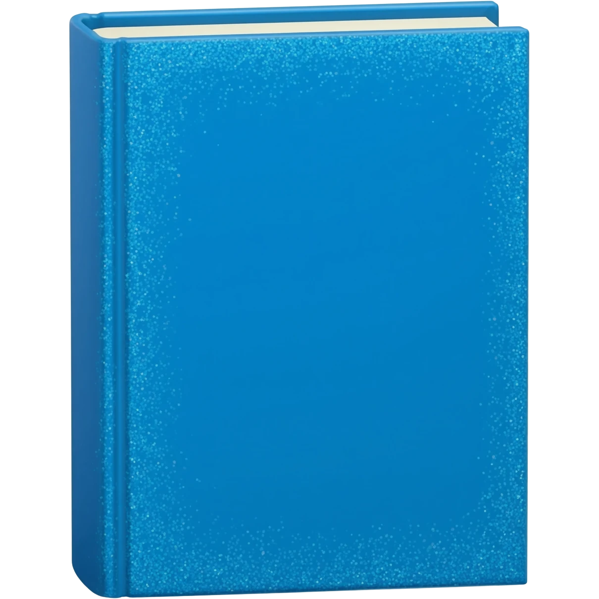 blue book with glitter emoji