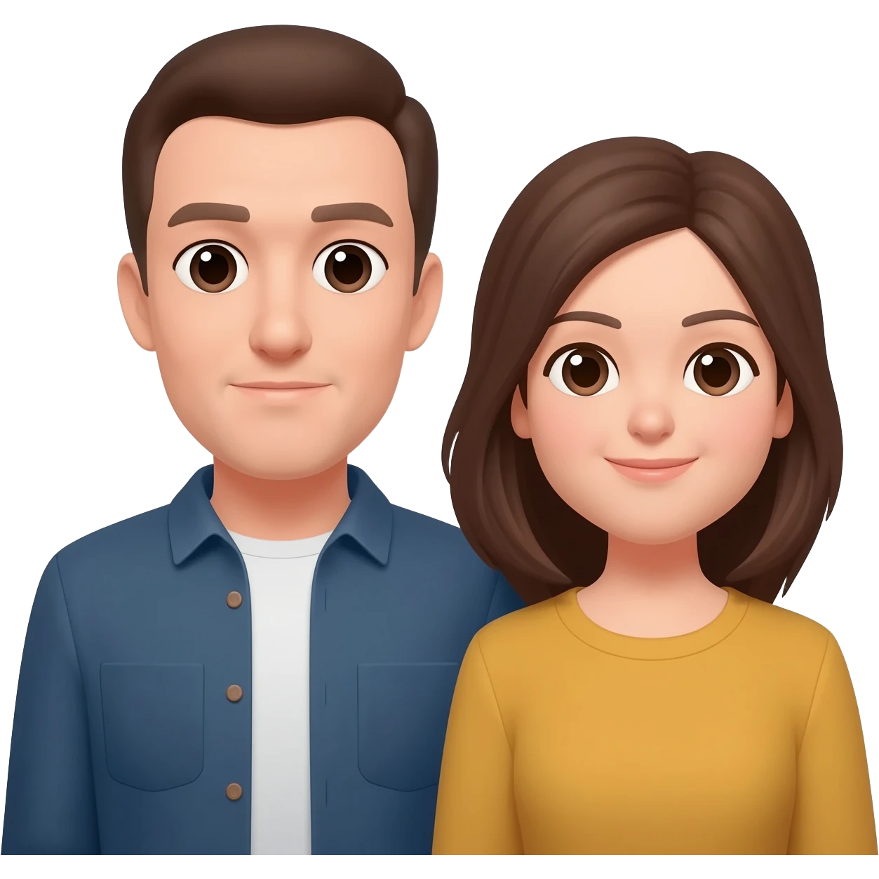 Daddy and my wife emoji