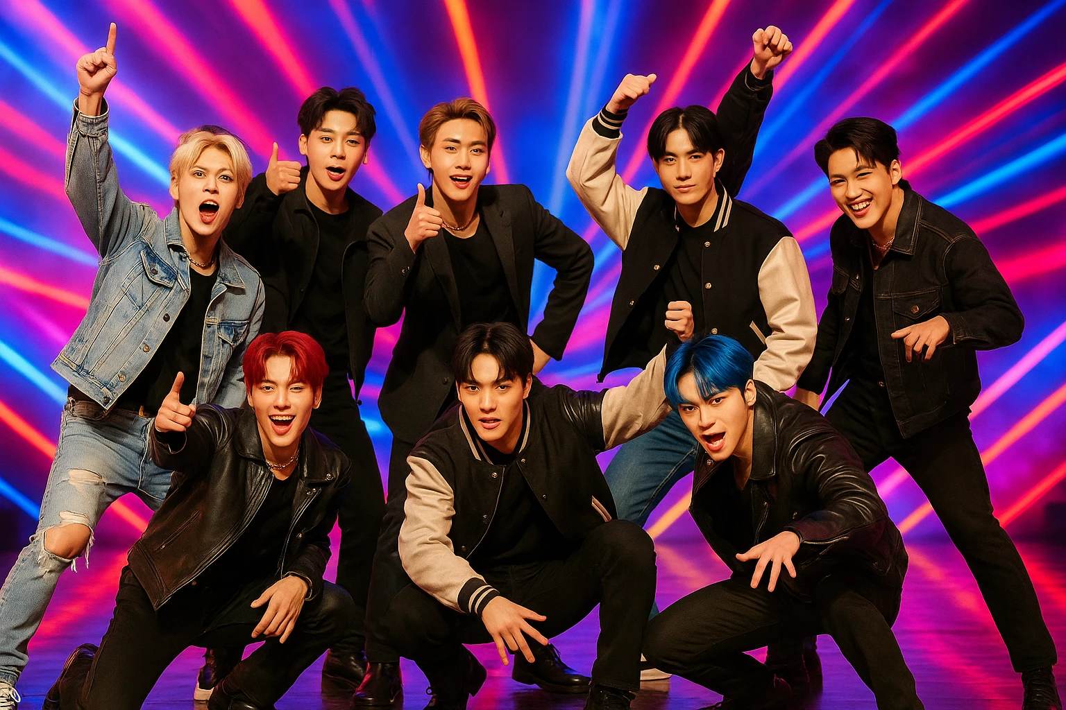 Ateez Kpop boy group emoji