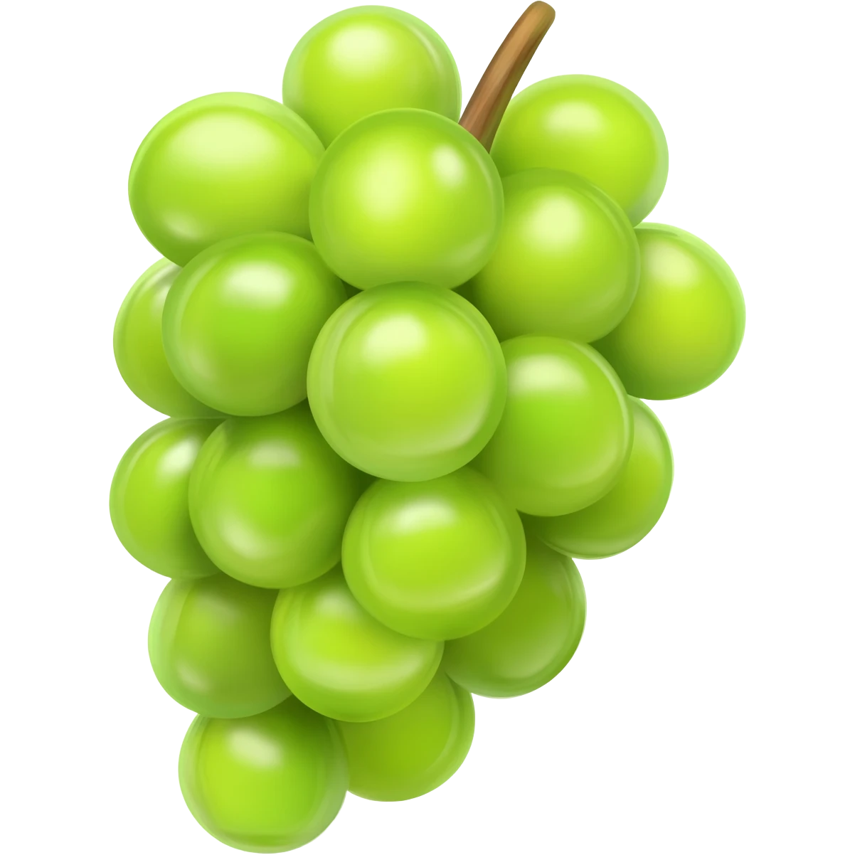 Green grapes emoji
