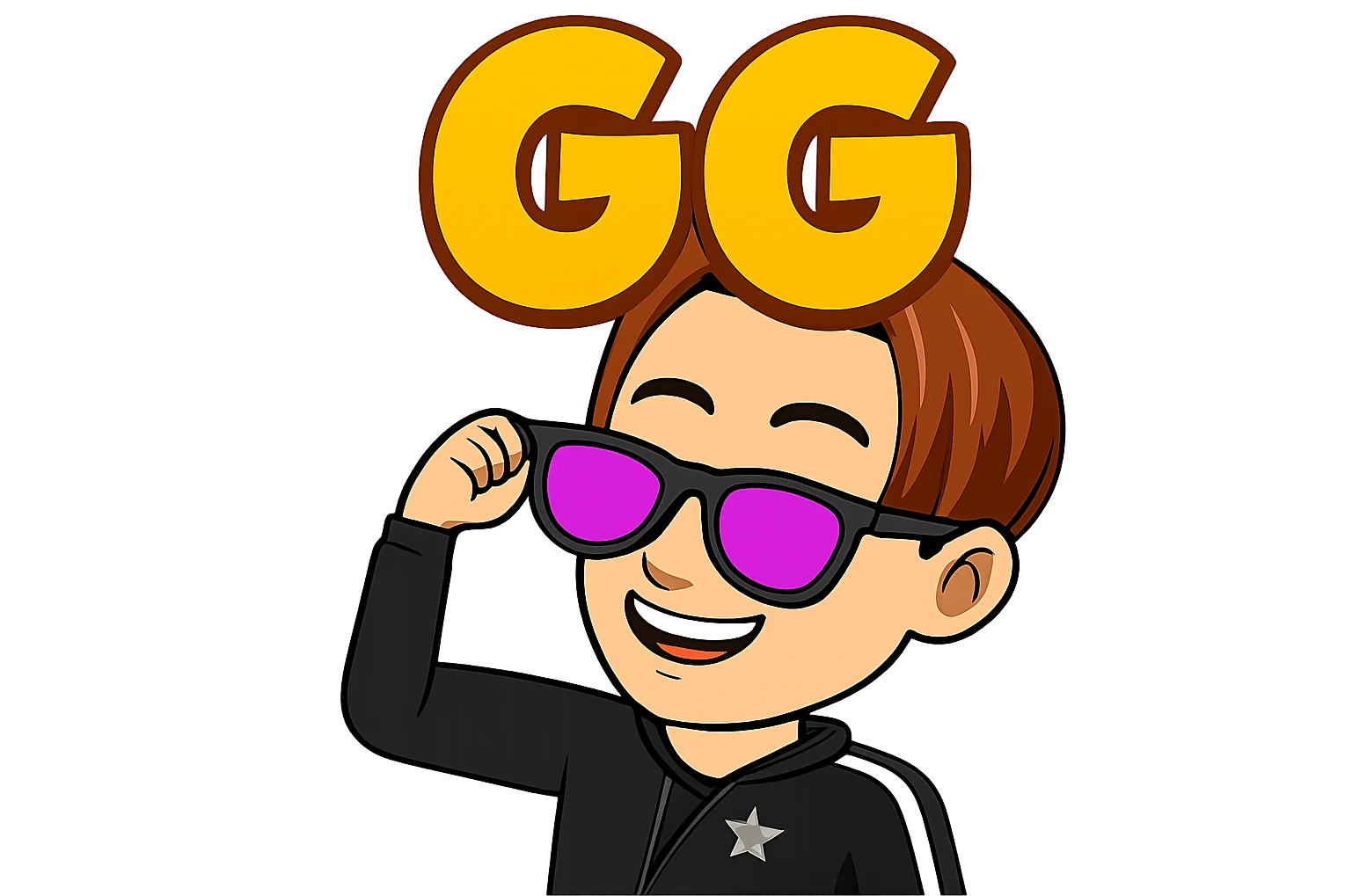 Resize the image to 1280x720 resolution suitable for Twitch banner usage, preserving the original style and details. emoji