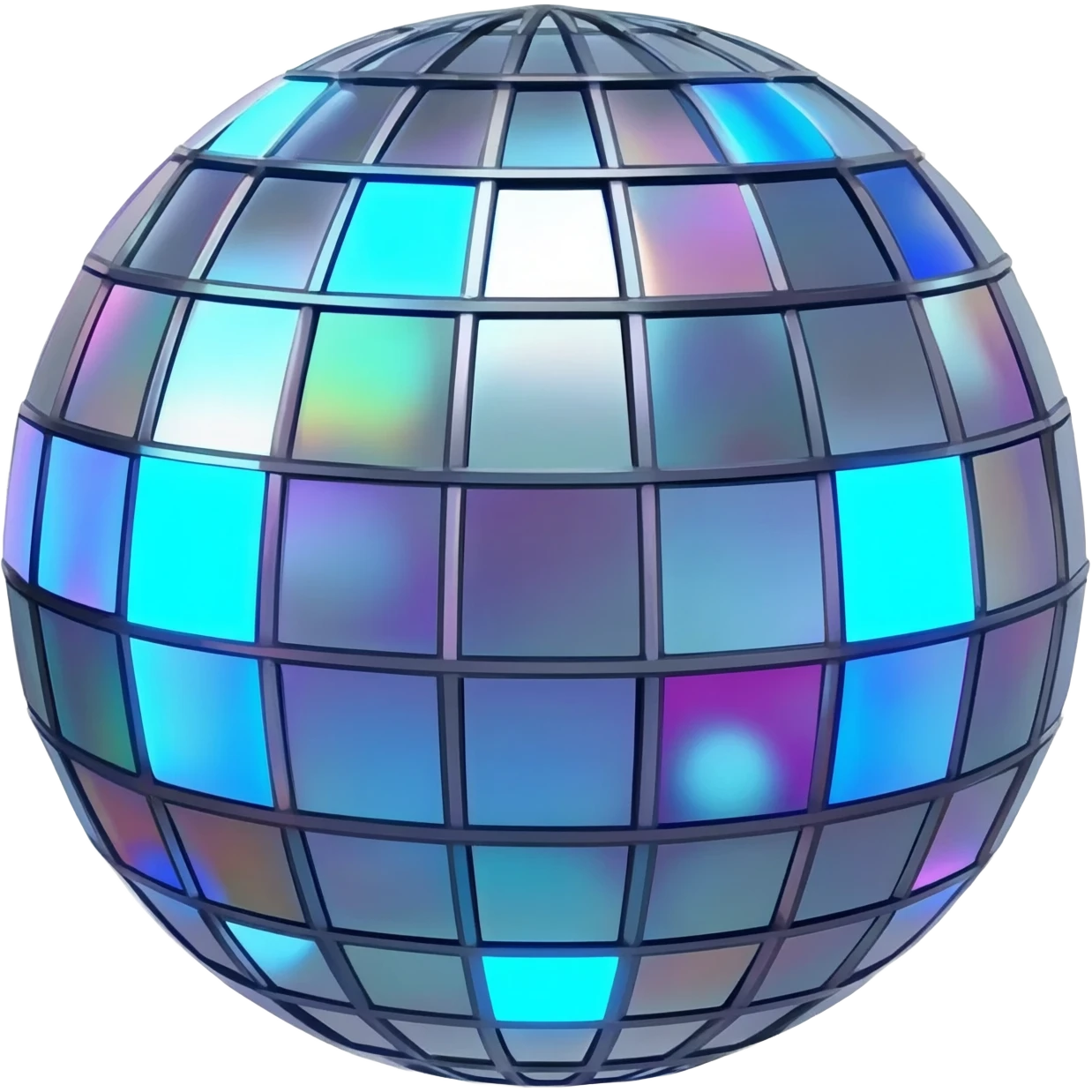 Cyberphonk robot disco ball emoji