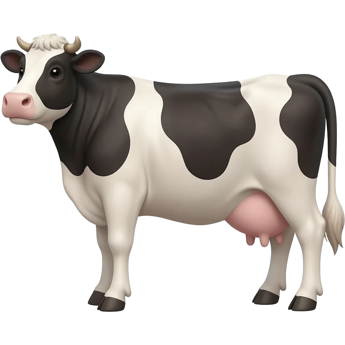 Create an image of a cow emoji