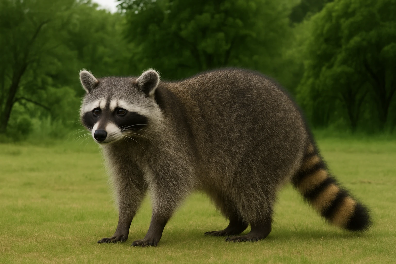 Raccoon emoji
