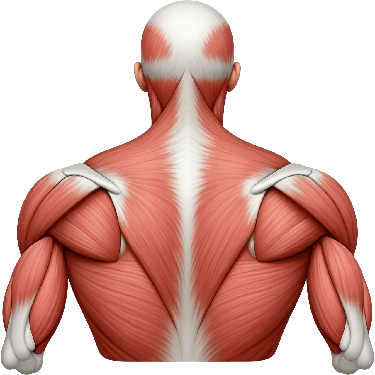 focus back muscles emoji