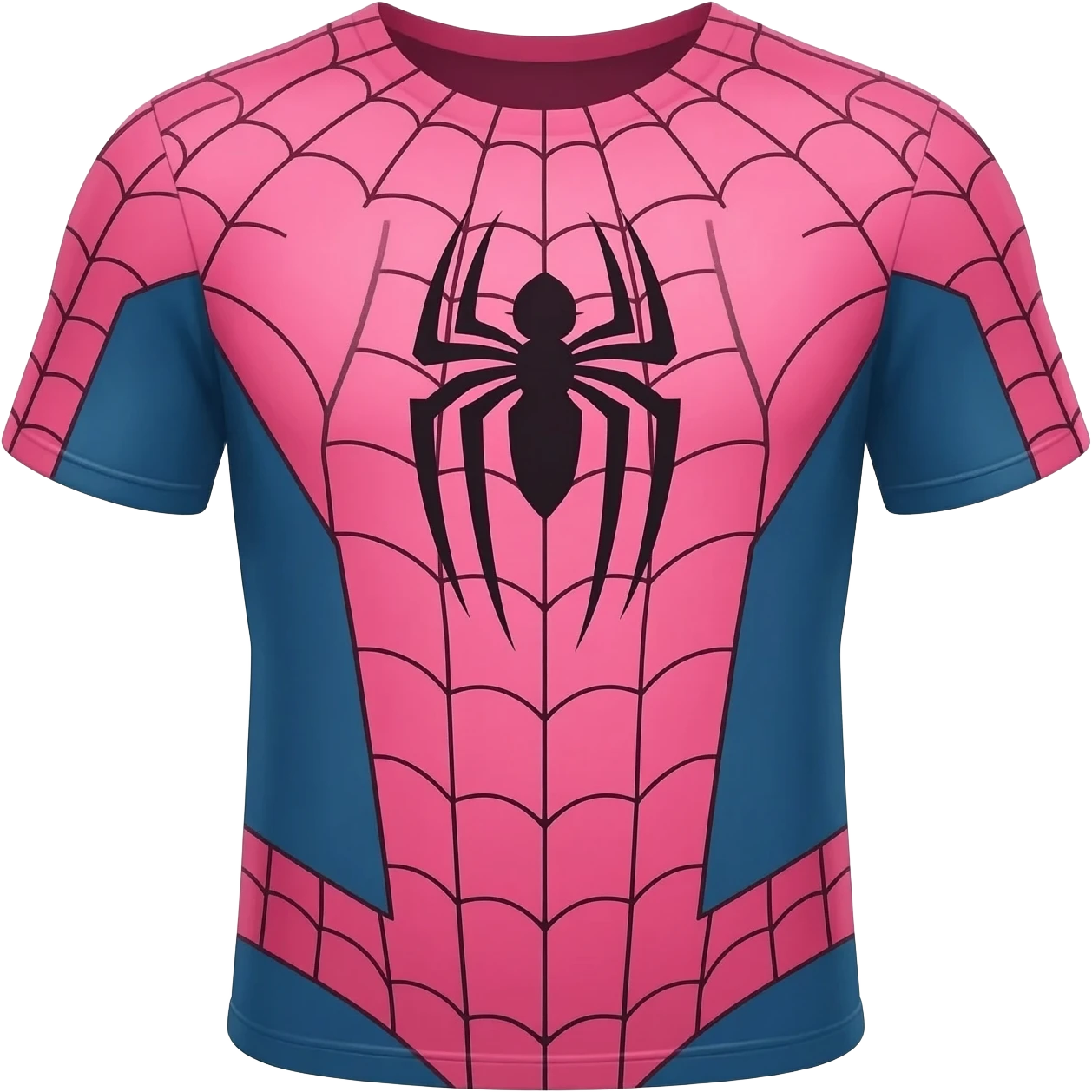 Pink Spiderman T-Shirt emoji