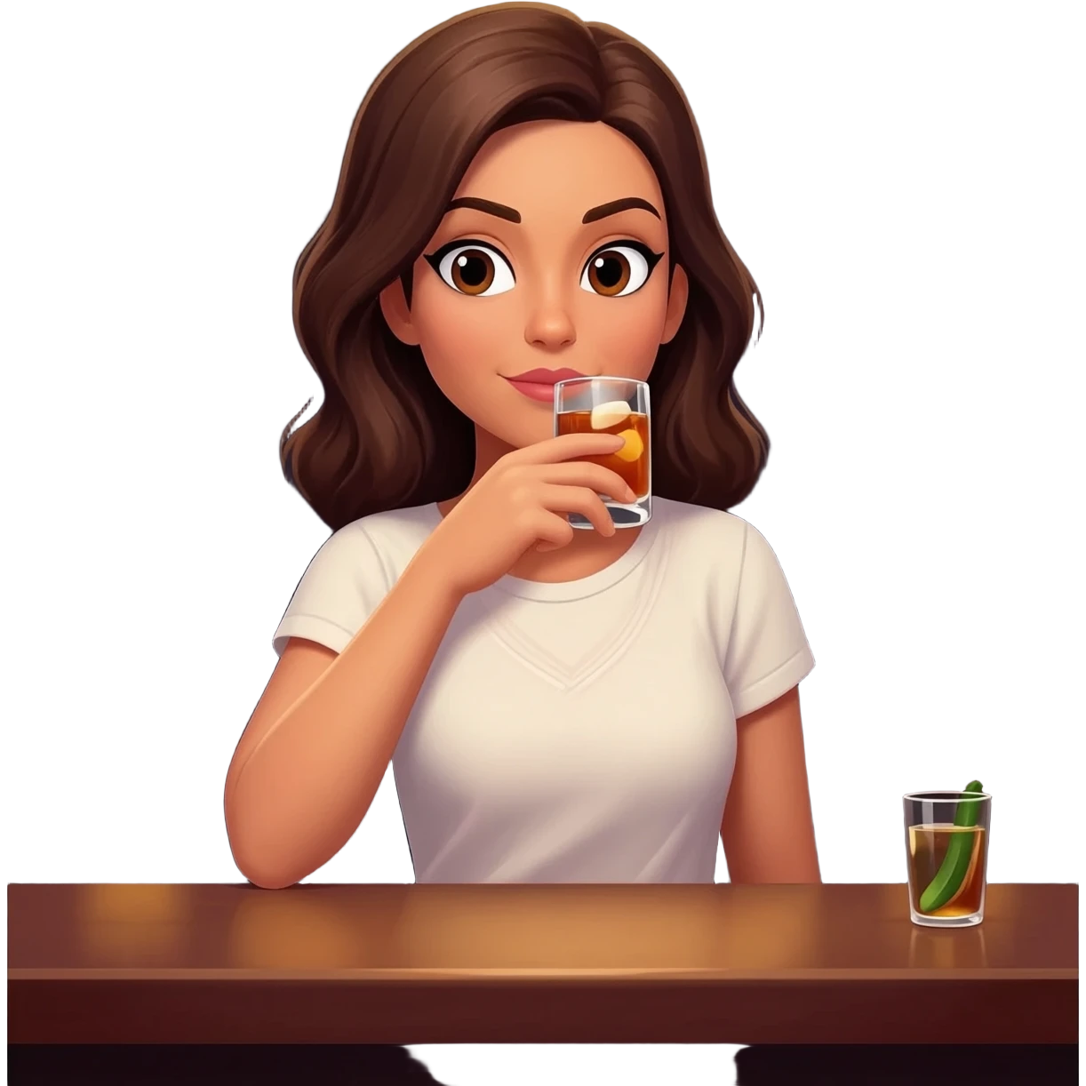 Gin Verkostung Frau emoji