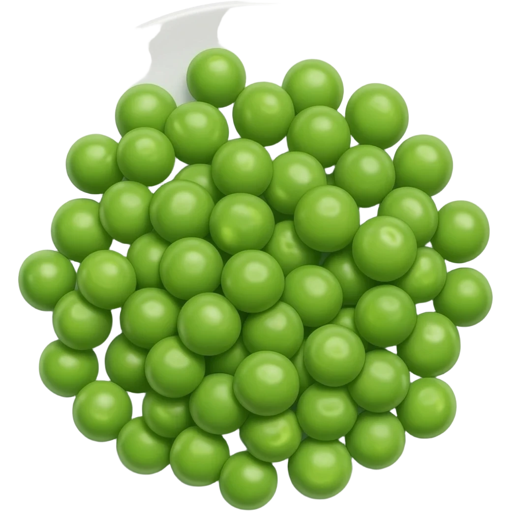 Green peas emoji