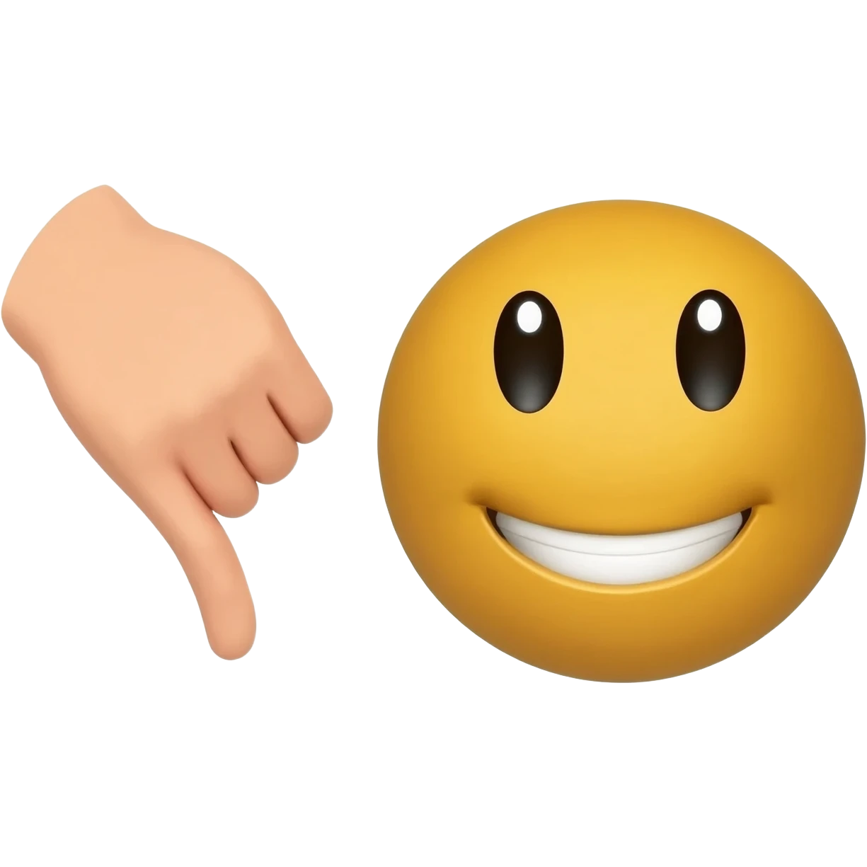 👇🏻☺️👇🏻 emoji