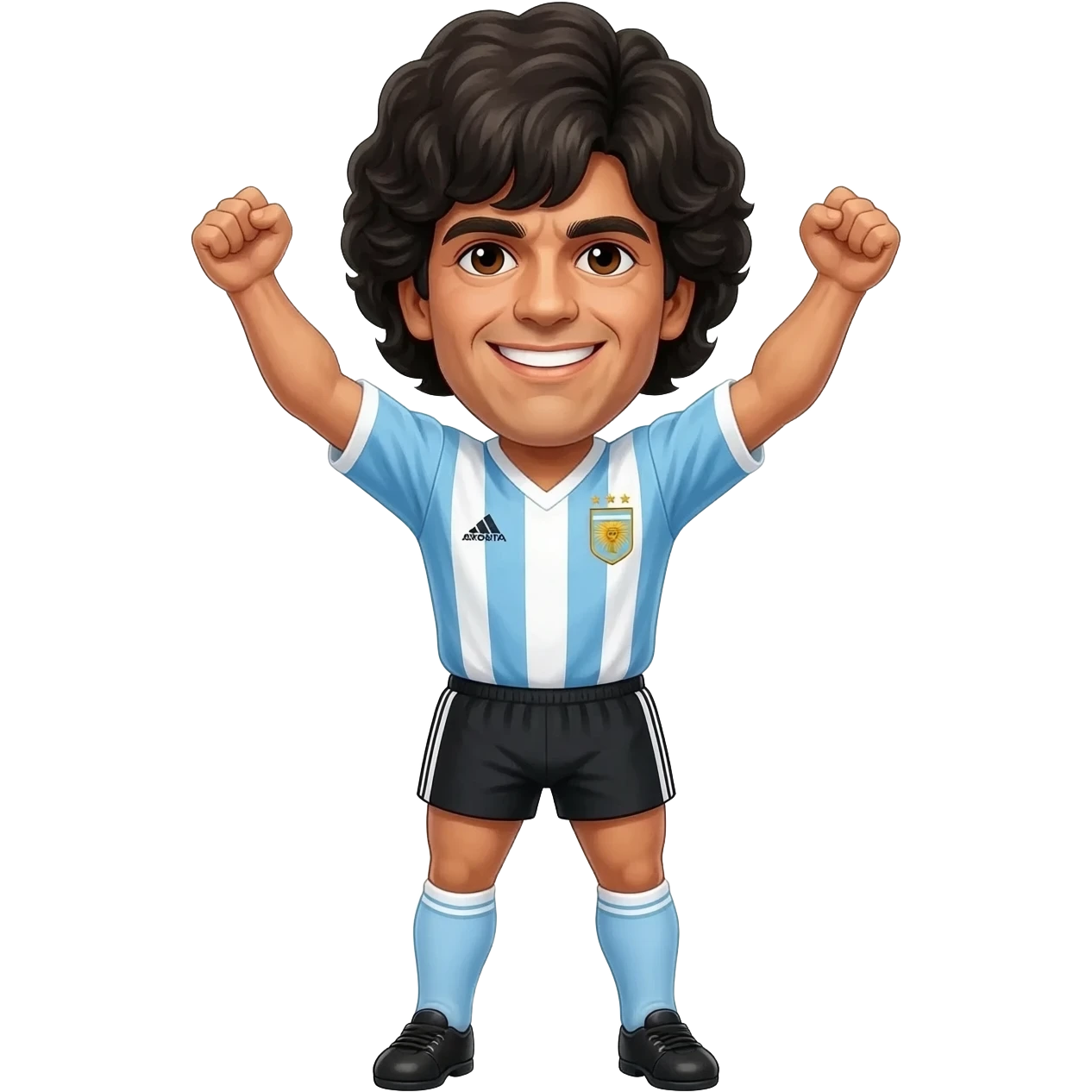 maradona argentina mundial emoji