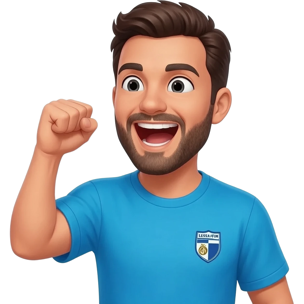 emoji d'un homme fan de lesserafim emoji