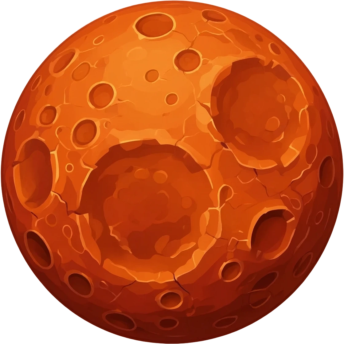 Red Moon emoji